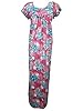 Indiatrendzs Womens Cotton Nightwear ,Multi-Coloured ,Large