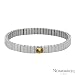 NOMINATION ITALY Made in Italy Attractive Bracelet With 1.00ctw Cubic zirconia Beautifully Designed in Stainless steel. Total item weight 13.0g Length 7in