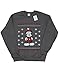 Disney Men's Mickey Mouse Scarf Christmas Sweatshirt