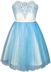 Strapless Lace Beaded Short Bandeau Neck  Dress