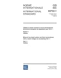 IEC 60702-1 Ed. 3.0 b:2002, Mineral insulated cables and their terminations with a rated voltage not exceeding 750 V - Part 1: Cables