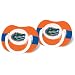 Florida Gators Orange-Royal Blue Striped 2-Pack Team Logo Pacifiers