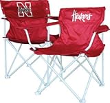 Nebraska Huskers Logo Adult Tailgating Chair by Logo