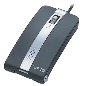 Sony VAIO VN-CX1A/B - Mouse - optical - 2 button(s) - wired - USB - black