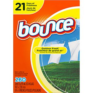 Bounce Fresh Linen Scent Fabric Softener Sheets