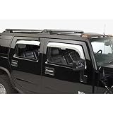 Hummer 03-07 H2 Chrome Element Window Visors