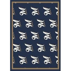 Milwaukee Brewers 7'8 x 10'9" Premium Pattern Rug