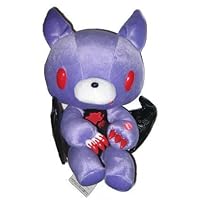 Gloomy Bear Purple Vampire 12 Doll Plush (wings flap)