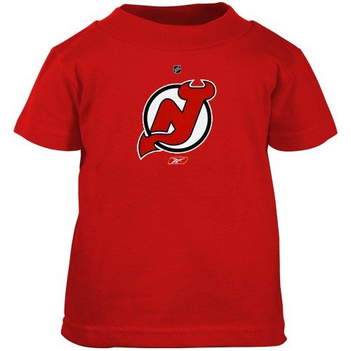 NHL Toddler New Jersey Devils Primary Logo S/S Tee - R4P3Rmkkk (Red, 2T)