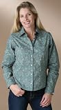 Rockies® Floral Western Blouse