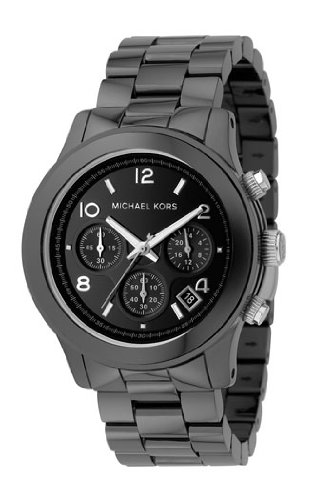 Mens Sport Watch with Black Chronograph Dial Watch Michael Kors Mens Sport Watch with Black Chronograph Dial Watch Michael Kors