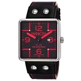 Invicta Men's Russian Diver LT-53 Black Leather Watch #4303