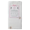 SwaddleDesigns Lightweight Marquisette Swaddling Blanket - Pink Striped Fish