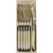 Acrylic Horn Laguiole Verdier Heavy Duty Set 6 Fish Knives