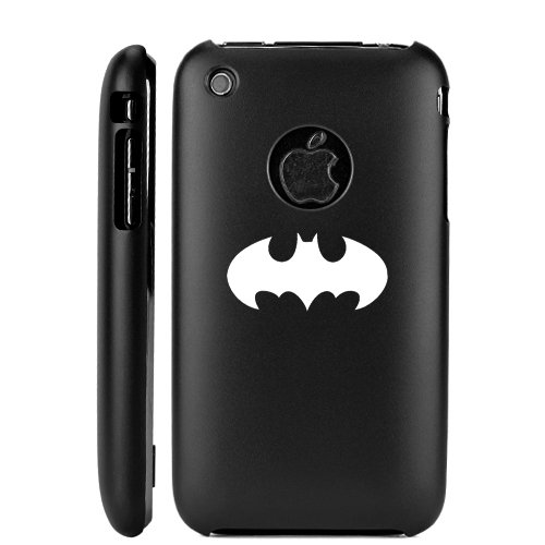  : Apple iPhone 3G 3GS Black Aluminum Hard Back Case Batman