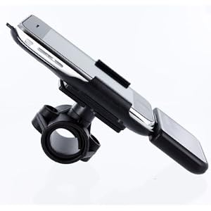 HR Bike Mount 1 Fahrrad Motorrad Halterung Halter f�r Apple iPhone 3G / 3GS 3 G GS Fahrradhalterung / Motorradhalterung Befestigung 90� drehbar + Wicked Chili Externer Zusatz Akku 1900maH - schwarz f�r iPhone 2G, 3G, 3Gs Notfall Batterie, Lader, Battery Pack. Strom f�r unterwegs, optimal zB f�r Fahrrad Navigation mit dem iPhone