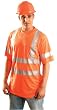 Safety T-Shirt Deluxe Wicking Hi-Viz Orange (ANSI Class 3) - 5XL