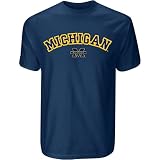 Cadre Michigan Wolverines Cadre Felt Applique Short Sleeve Tee