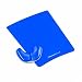 Electronics : Fellowes Crystals Palm Support Blue