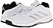 adidas Performance Men's Isolation 2 Low Basketball Shoe,White/ Silver/ Black,12 M US