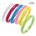 BinaryABC Plastic Bangle Bracelets Candy Color Bracelet Party Favors Pack Birthday Party 12pcs (Each Color 2 Pieces)