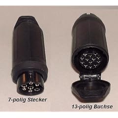 Adapter 12 V von 7 auf 13 polig f�r Anh�nger!