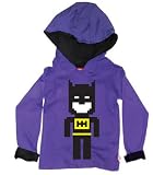 Stardust Kids Pixel Bat Hoody(Purple)