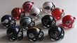 NFL Football Mini Helmets Capsule Toys - Vending Toys 12 Pieces