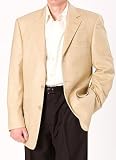 Andrew Fezza Tan Neat Tick Woven 3-Button Sport Coat