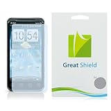 GreatShield Ultra Smooth Clear Screen Protector Film for HTC EVO 3D (3 Pack ....