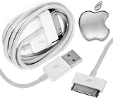 Produkt-Bild: Original Apple USB Datenkabel Ladekabel f&uuml;r Apple iPhone 4 4S inkl. dem Original YAYAGO Clean-Pad