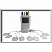 Medical Products Online Professional Four Channel Digital TENS Unit & Muscle Stimulator System - Charger and Two 9 Volt Rechargeable Nickel Cadmium Batteries