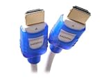 Galaxy Blue 6ft Gold Plated Hdmi Cable Male to Male for Ps3 Xbox Wii LCD Tv Hdtv Direct Tv