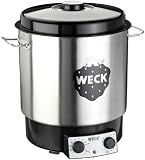 Zoom Produkt-Bild: Weck WAT 25 Einkochautomat 1800 Watt mit Uhr, Edelstahl 18/10, 230 Watt
