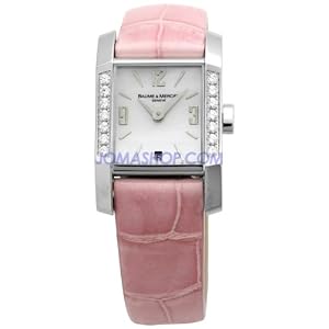 Baume and Mercier Diamant Diamond Pink Ladies Watch 8667