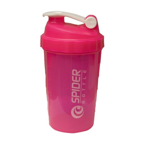 Spider Bottle Shaker Bottle Neon Series Mini Neon Pink 20oz.