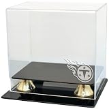 NFL Tennessee Titans Coach's Choice Mini Helmet Display with Museum Quality UV Upgrade