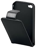 Wentronic Ledertasche f&uuml;r iPhone 4 klappbar