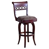 Cherry Tristan 30 Swivel Stool By Berkline Family Dining