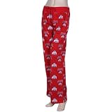 NCAA Ohio State Buckeyes Ladies Scarlet Supreme Pajama Pants (Large)