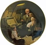 Knowles Norman Rockwell s Light Campaign Plate Grandpa s Treasure Chest