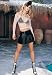 Lycra Industrial Fishnet Long Sleeves T-Shir (Neon Blue;One Size)