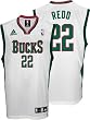 Michael Redd Youth Jersey: adidas White Replica #22 Milwaukee Bucks Jersey