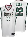 Michael Redd Youth Jersey: adidas White Replica #22 Milwaukee Bucks Jersey