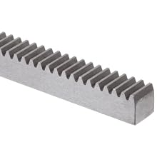 Boston Gear L5034 Rack Gear, 14.5 Degree Pressure Angle, 32 Pitch, 4.0 feet long, Steel