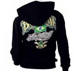 Venum MMA Womens Black Ju Jitsu Hoody