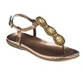 Girls' Xhilaration&reg; Filomena Sandals - Gold