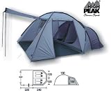 : 4-Personenzelt High Peak Dakota 4, Farbe silber/nachtblau