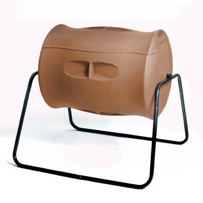 Algreen 82002 Terra Tumbling Composter, Terra Cotta, 55 Gallon