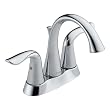 Delta Lahara 2538 Two Handle Centerset Lavatory Faucet, Chrome